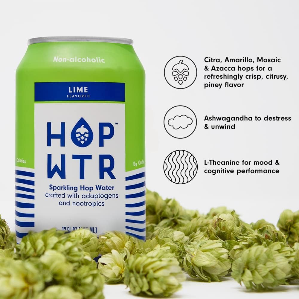 HOP WTR Lime