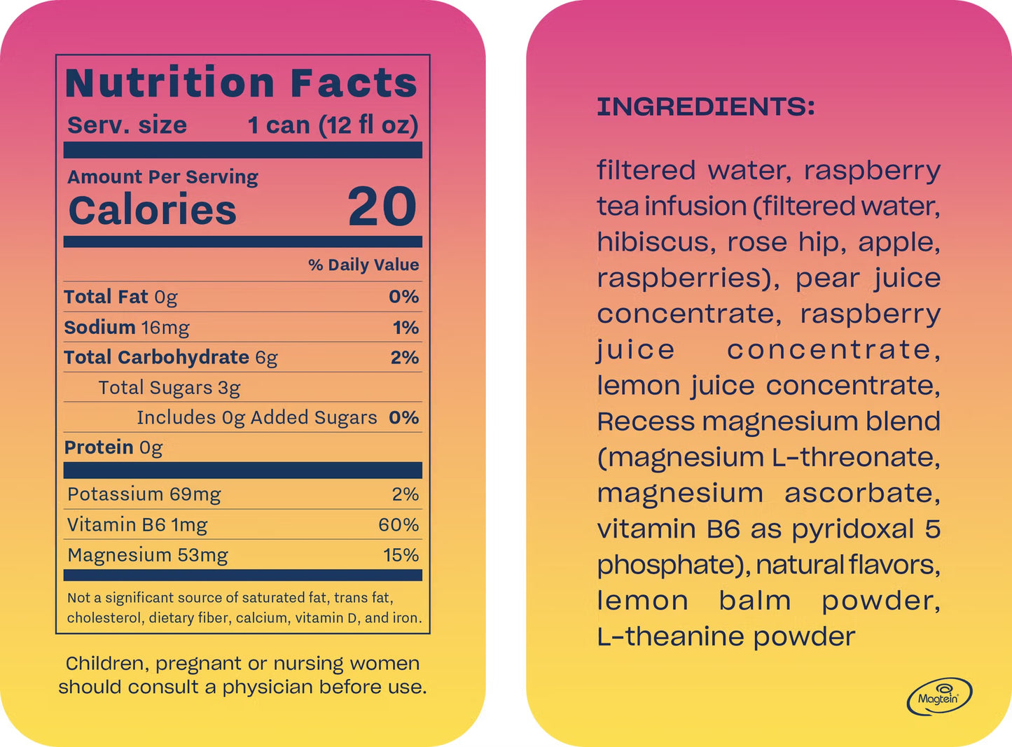 Raspberry Lemon Mood Recess