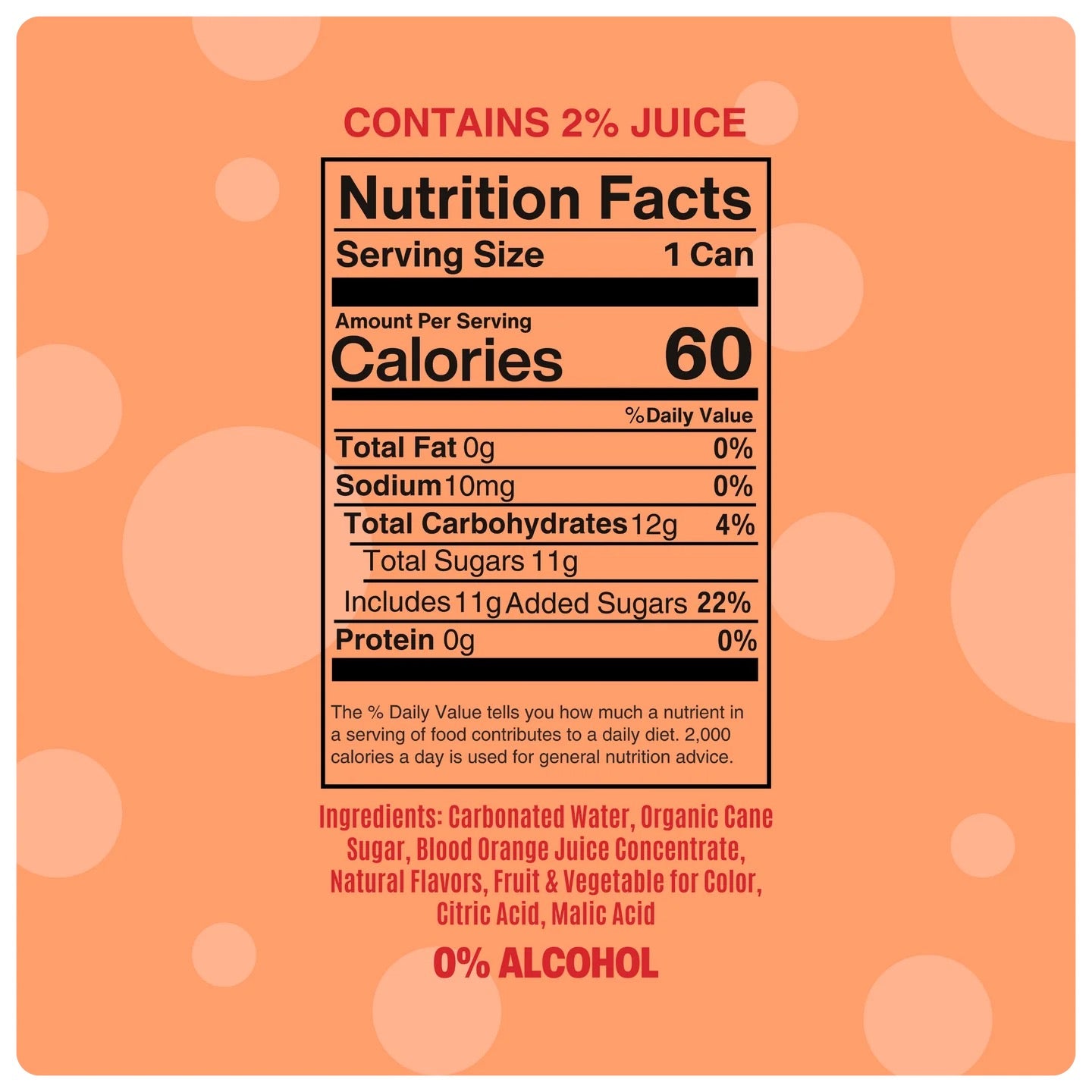 Blood Orange Elderflower Mimosa