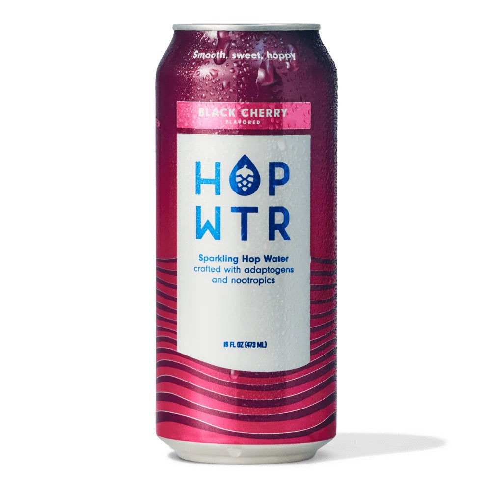 HOP WTR Black Cherry 16oz