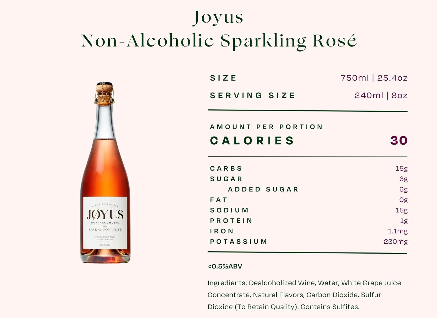 Joyus Sparkling Rosé