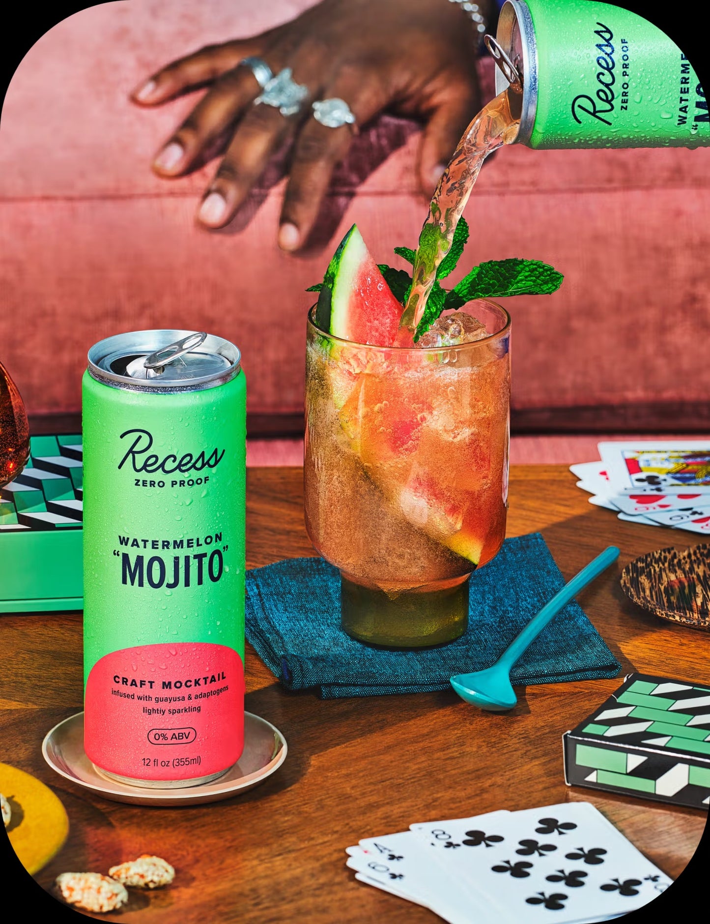 Recess Zero Proof; Watermelon Mojito