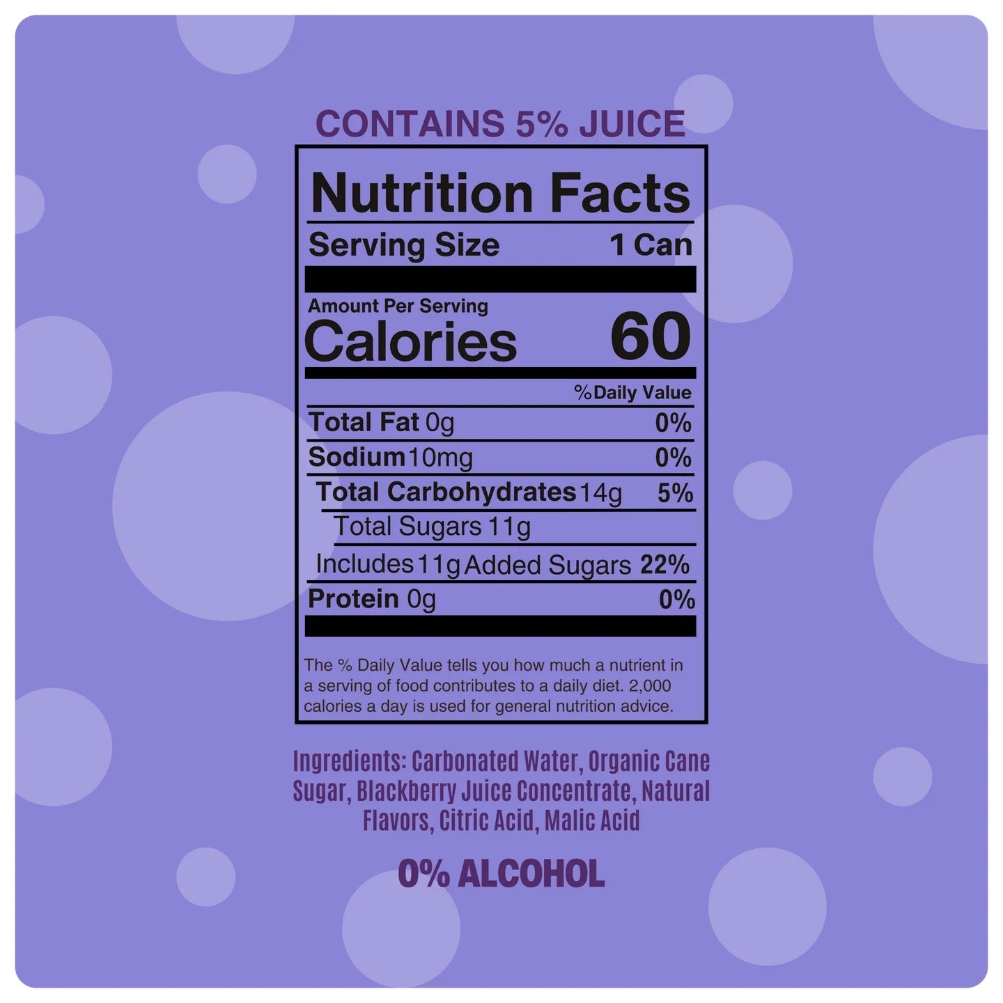 Blackberry Hibiscus Bellini