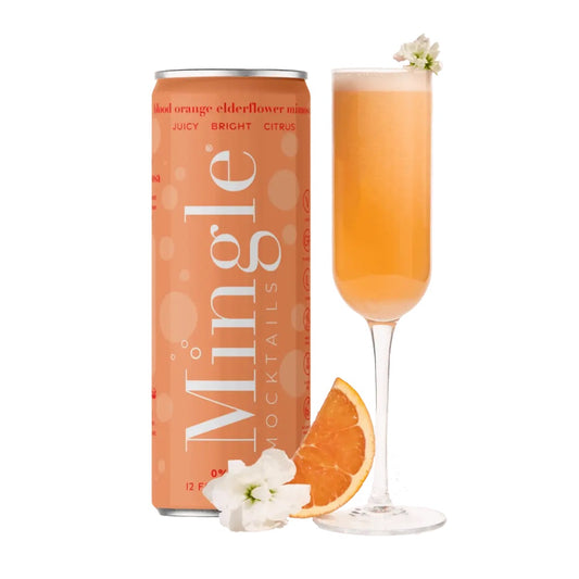Blood Orange Elderflower Mimosa