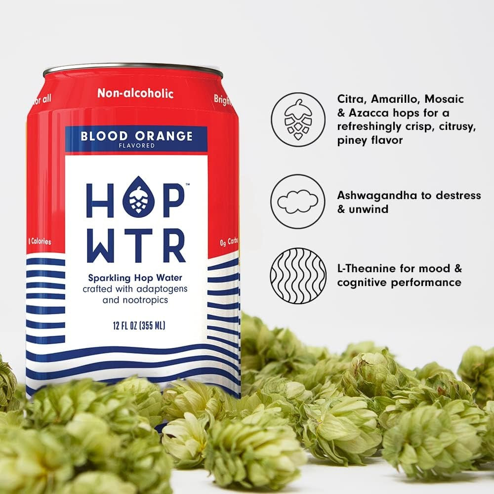 HOP WTR Blood Orange