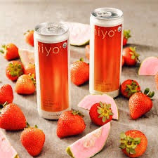 4-Pack Hiyo Strawberry Guava Organic Social Tonic