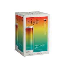 4-Pack Hiyo Watermelon Lime Organic Social Tonic