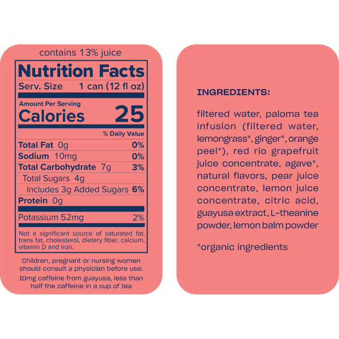 Recess Zero Proof; Grapefruit Paloma